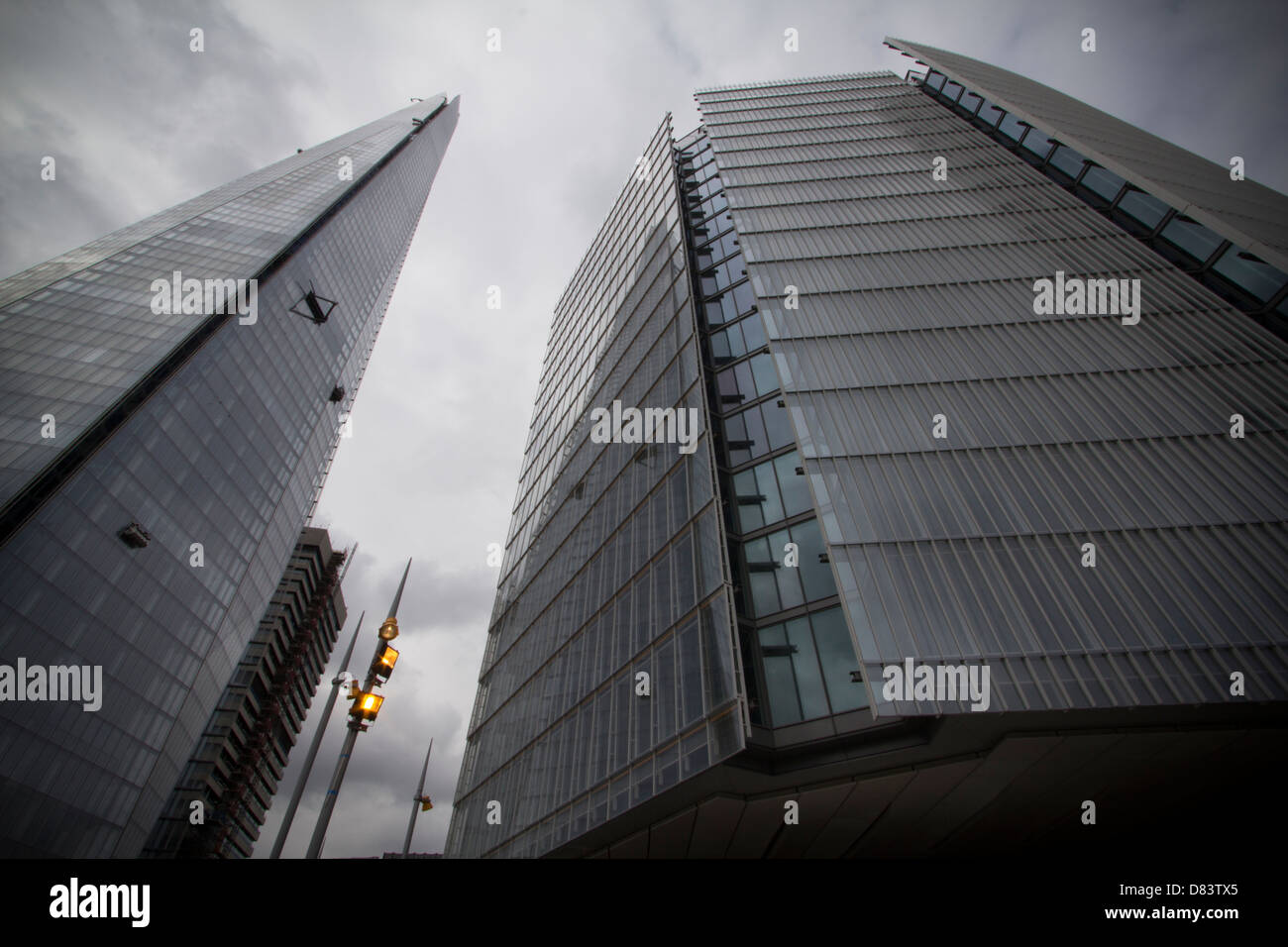 Le Shard London bridge et le trimestre Banque D'Images