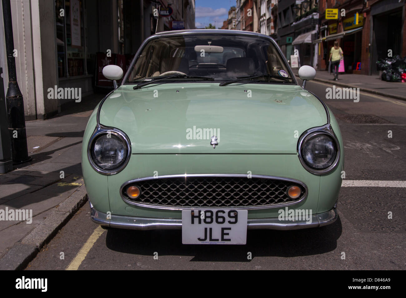 Voiture classique britannique Banque D'Images