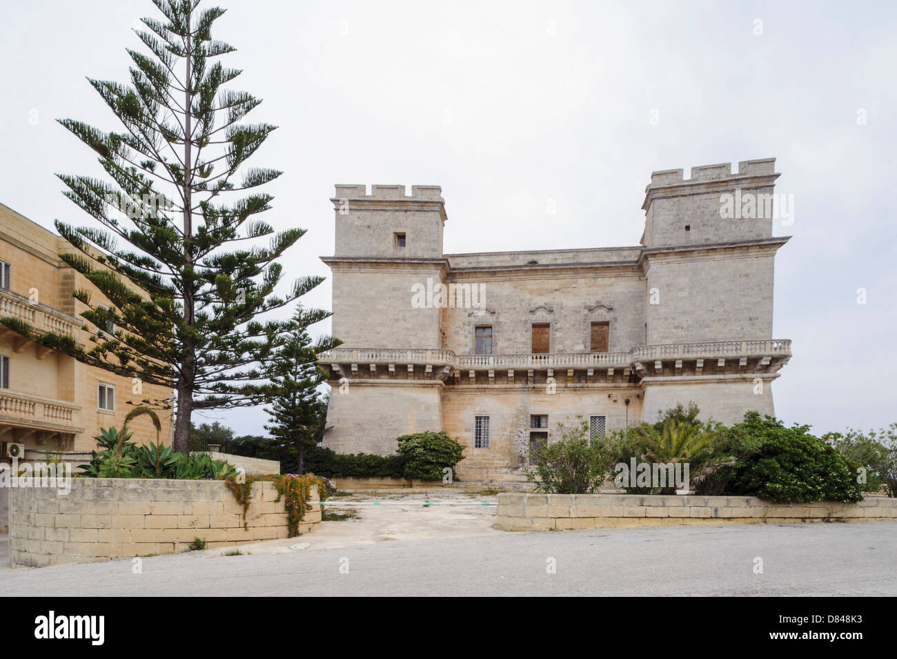 Hôtel Selmun Palace bei Mellieha, Malte Banque D'Images