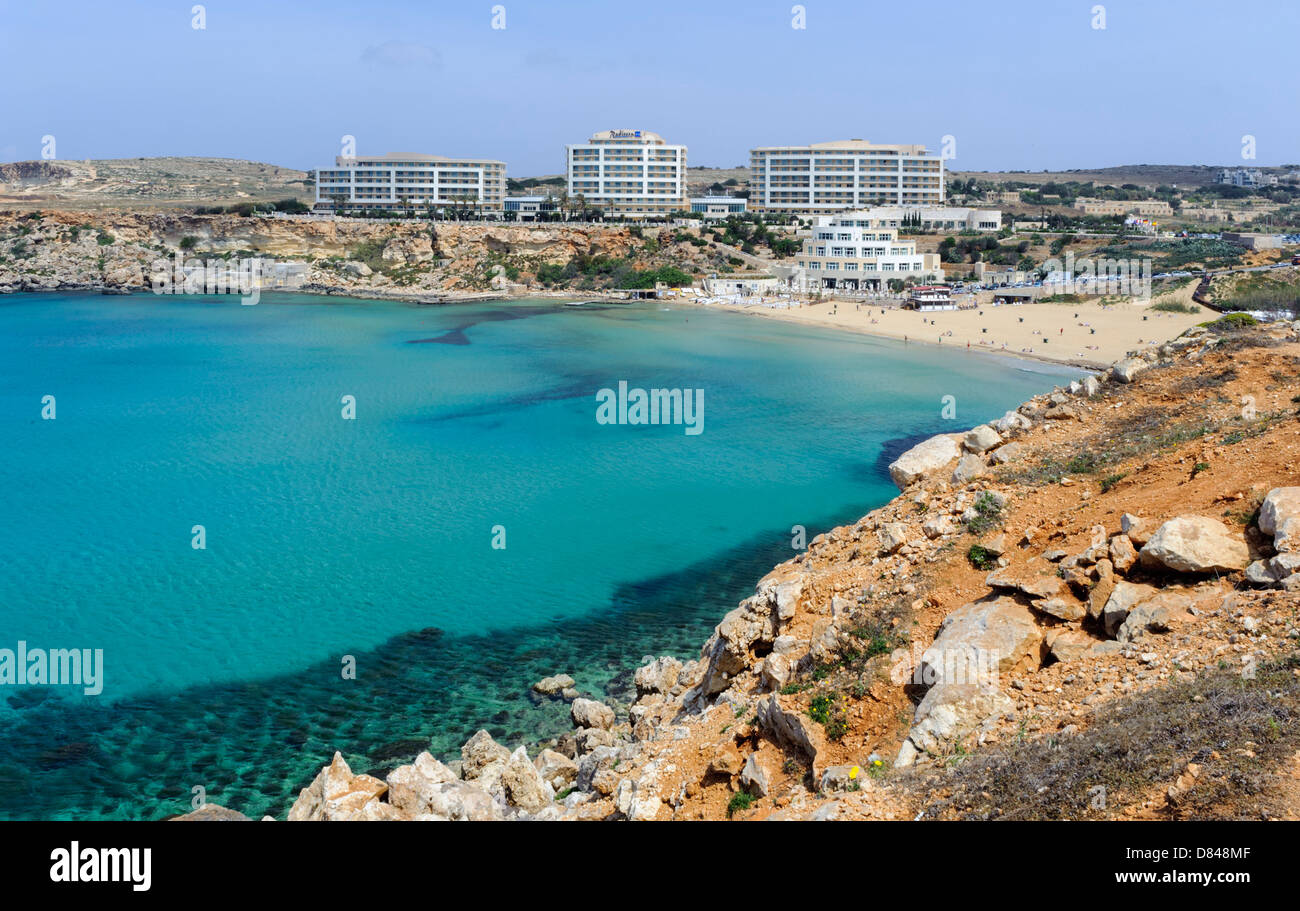 Golden bay malta Banque de photographies et d’images à haute résolution ...
