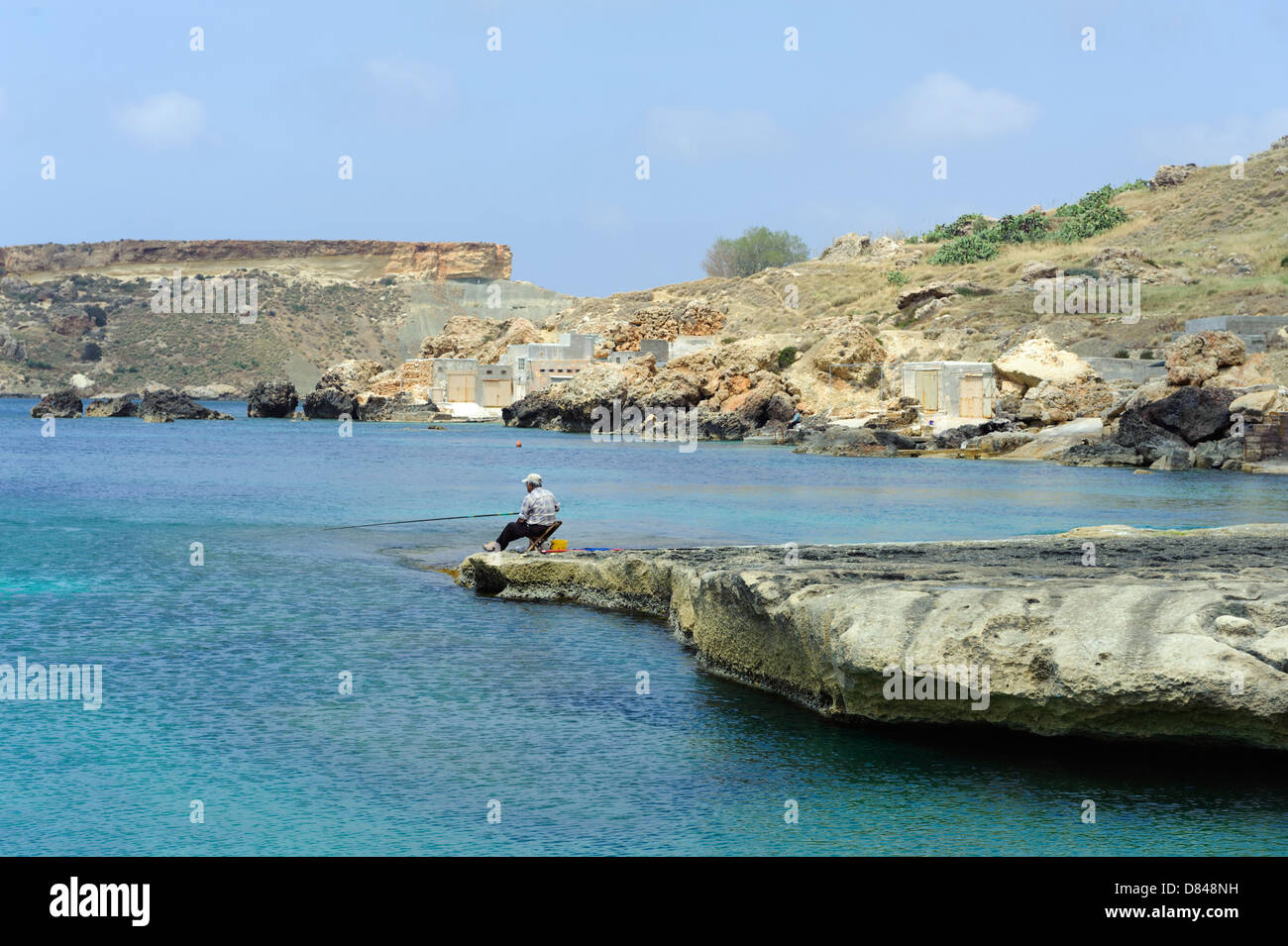 Gnejna-Bay, Malta, Europe Banque D'Images