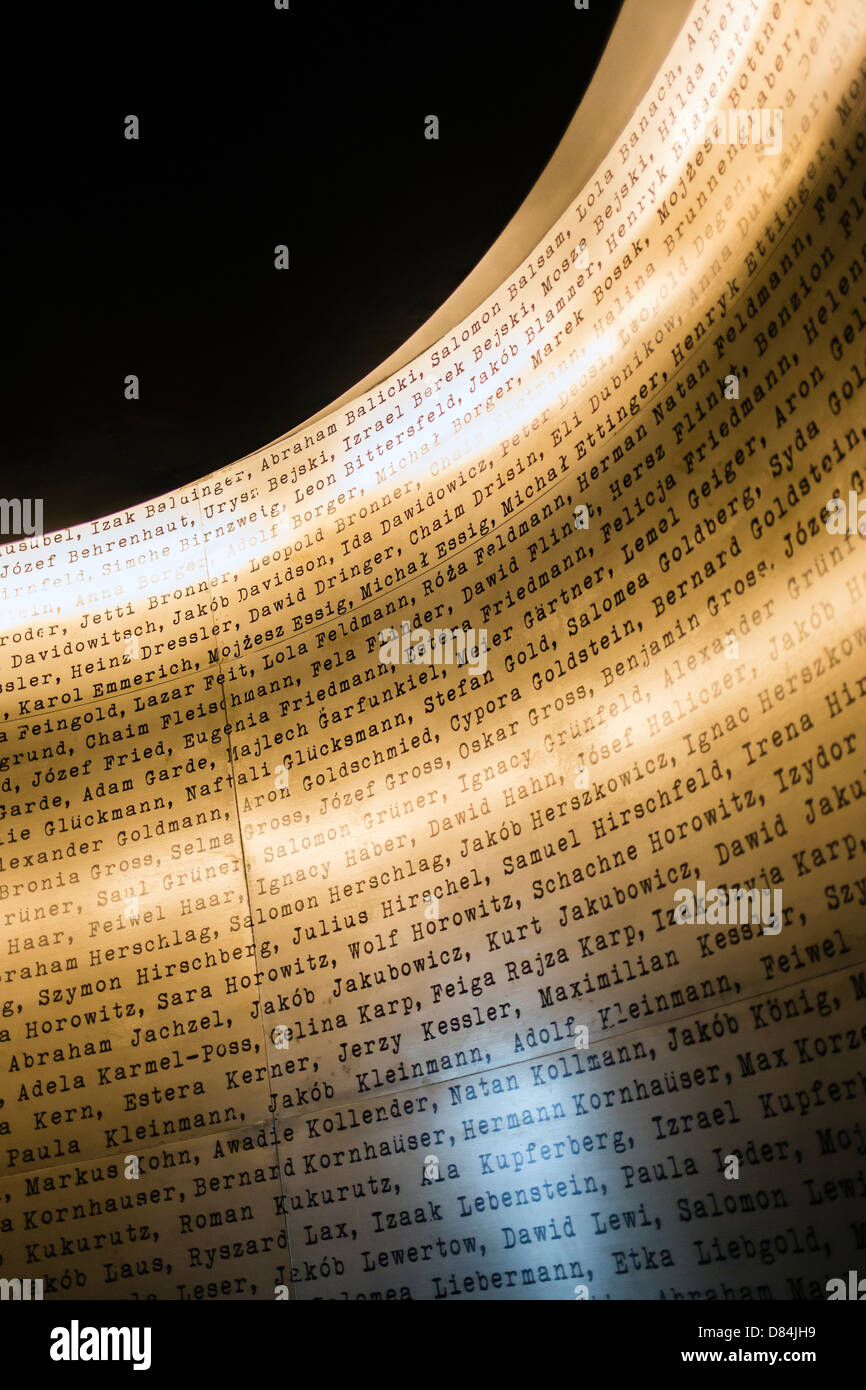 L'usine d'Oskar Schindler, Cracovie, Pologne, Europe Banque D'Images