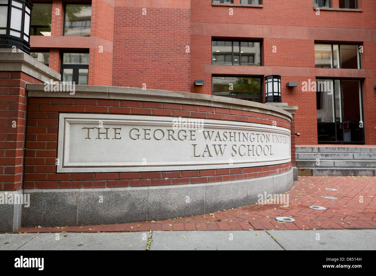 George Washington University Law School Building - Washington, DC USA Banque D'Images