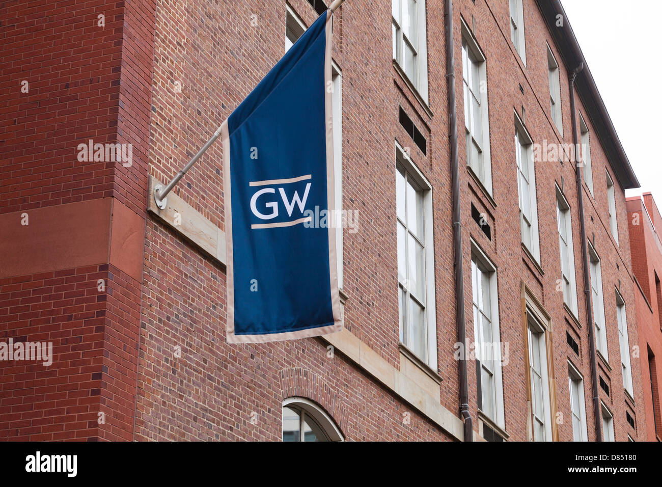 George Washington University banner Banque D'Images