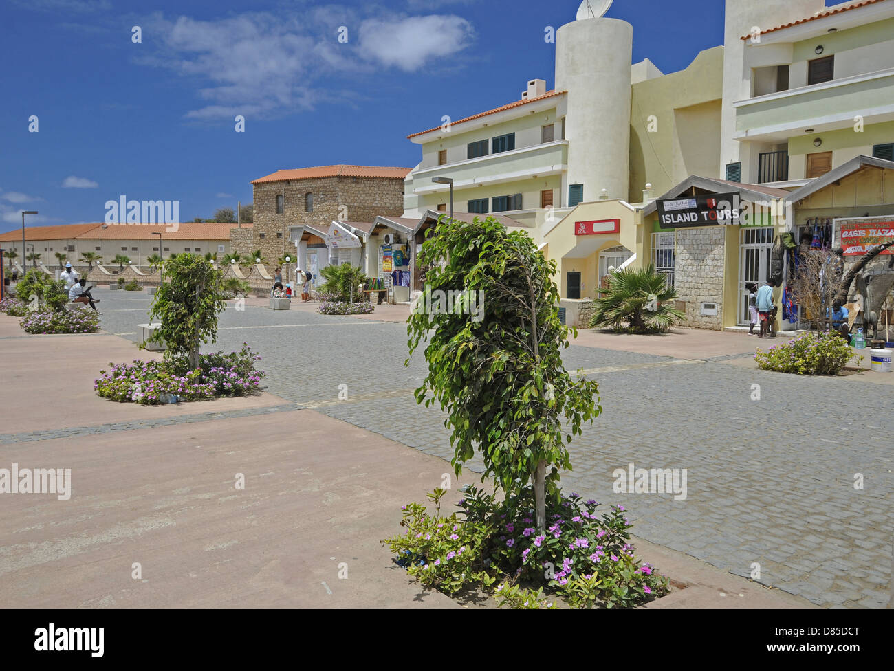 L'île de Santa Maria de Sal au Cap Vert Banque D'Images