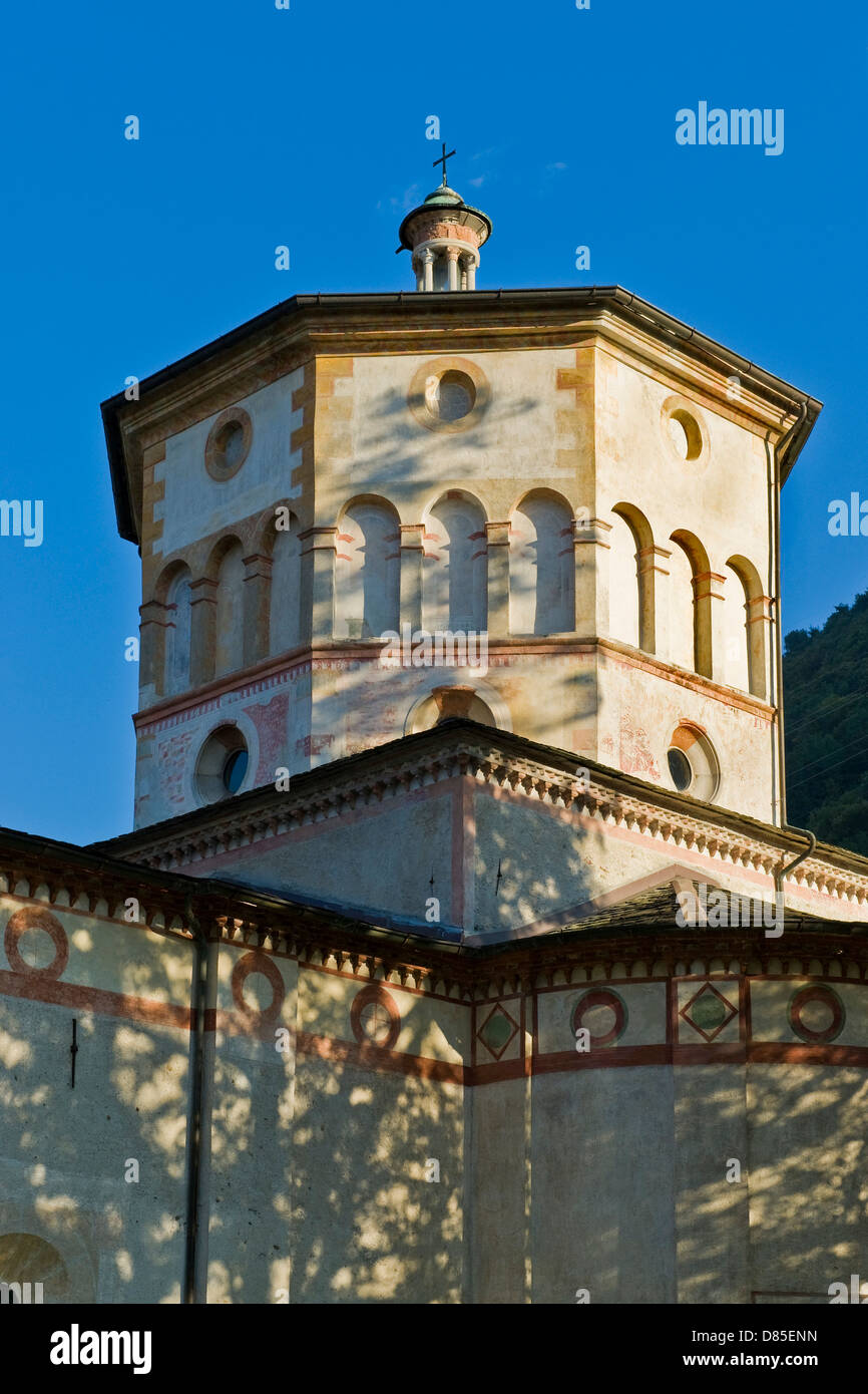 Italie Lombardie Valteline Morbegno Assunta sanctuary Banque D'Images