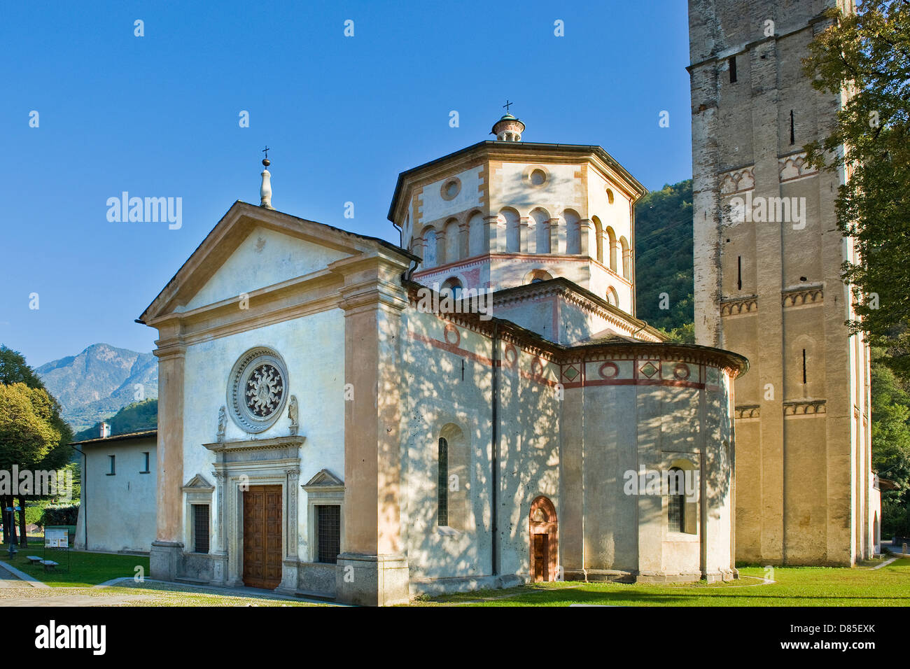 Italie Lombardie Valteline Morbegno Assunta sanctuary Banque D'Images