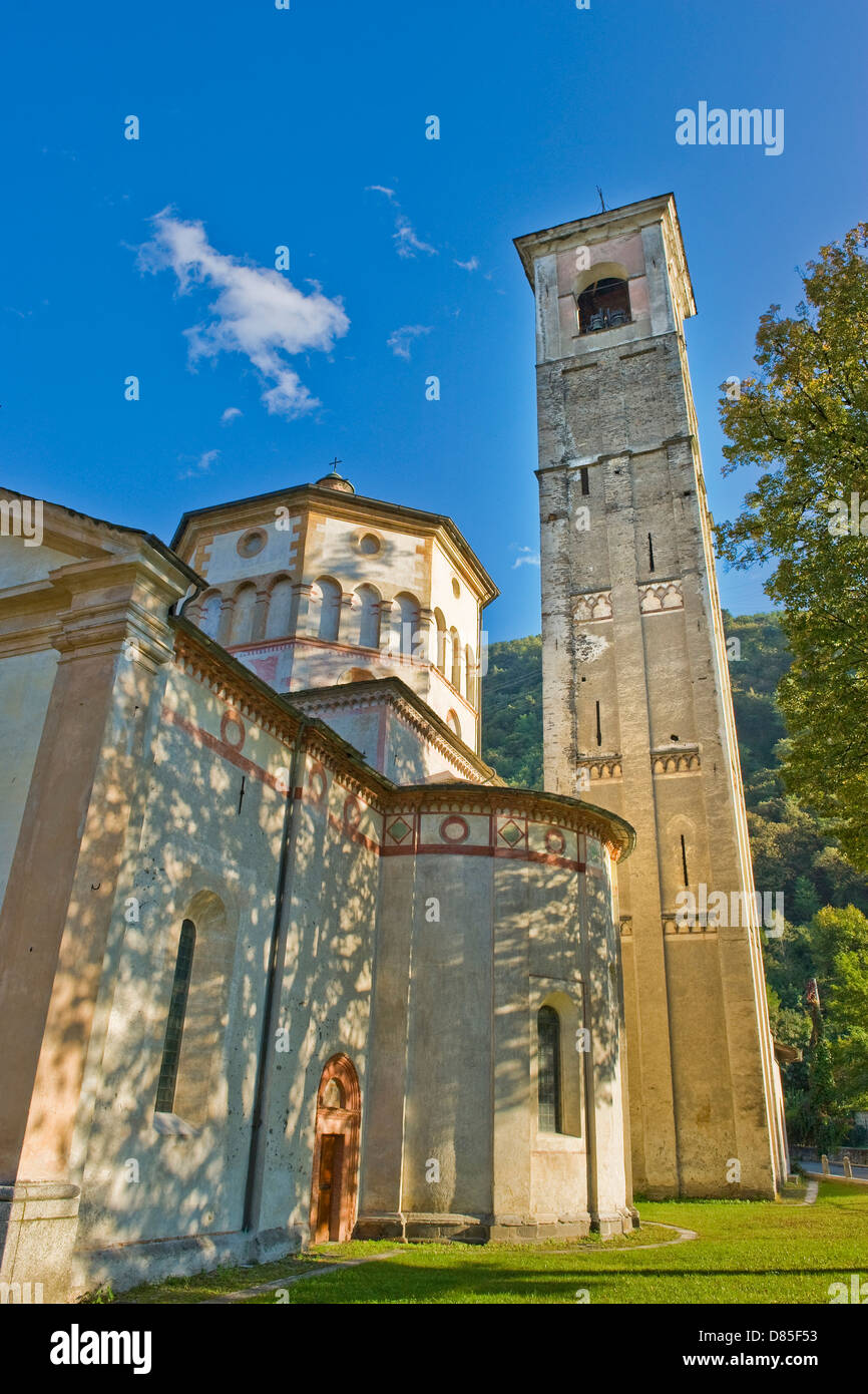 Italie Lombardie Valteline Morbegno Assunta sanctuary Banque D'Images