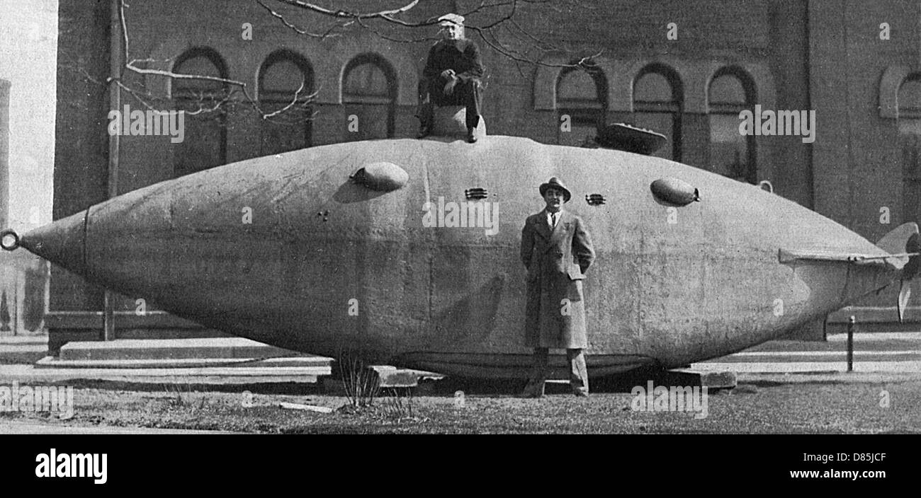 Sous-marin la guerre civile fédérale Banque D'Images