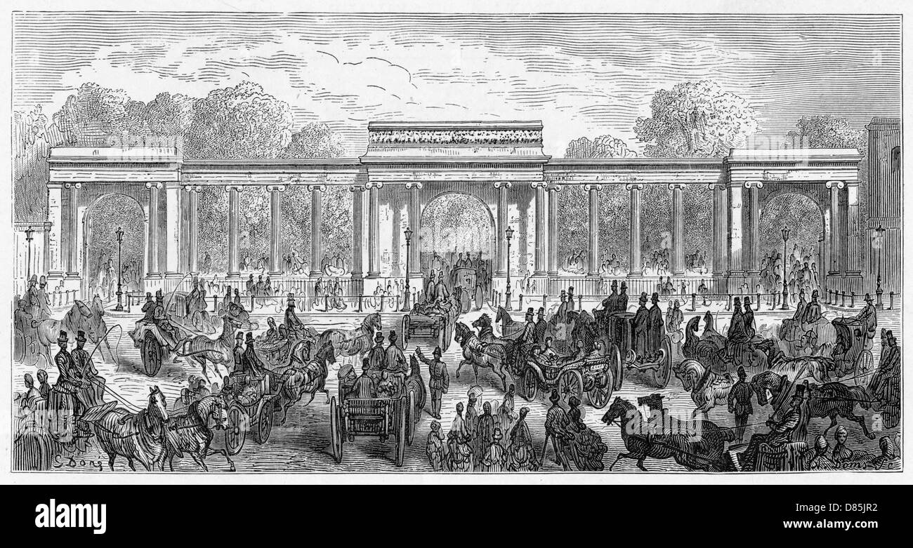 HYDE PARK CORNER Banque D'Images