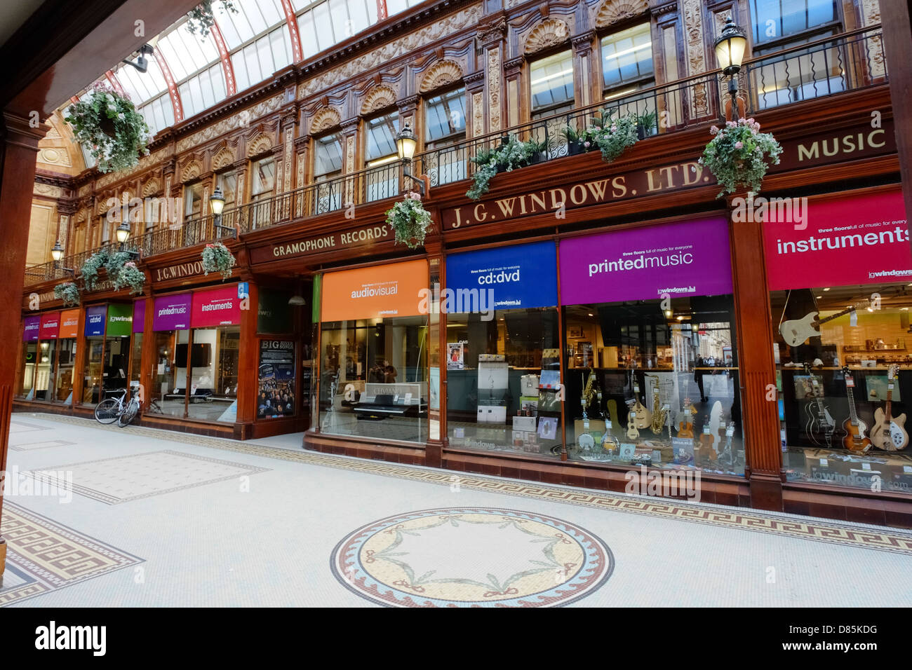 Arcade centrale shopping centre, Newcastle-upon-Tyne Banque D'Images