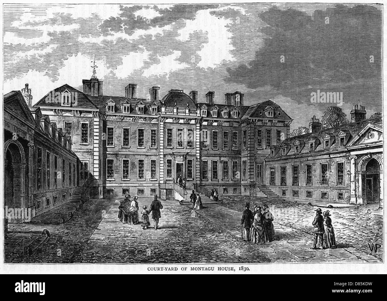 MONTAGU HOUSE Banque D'Images