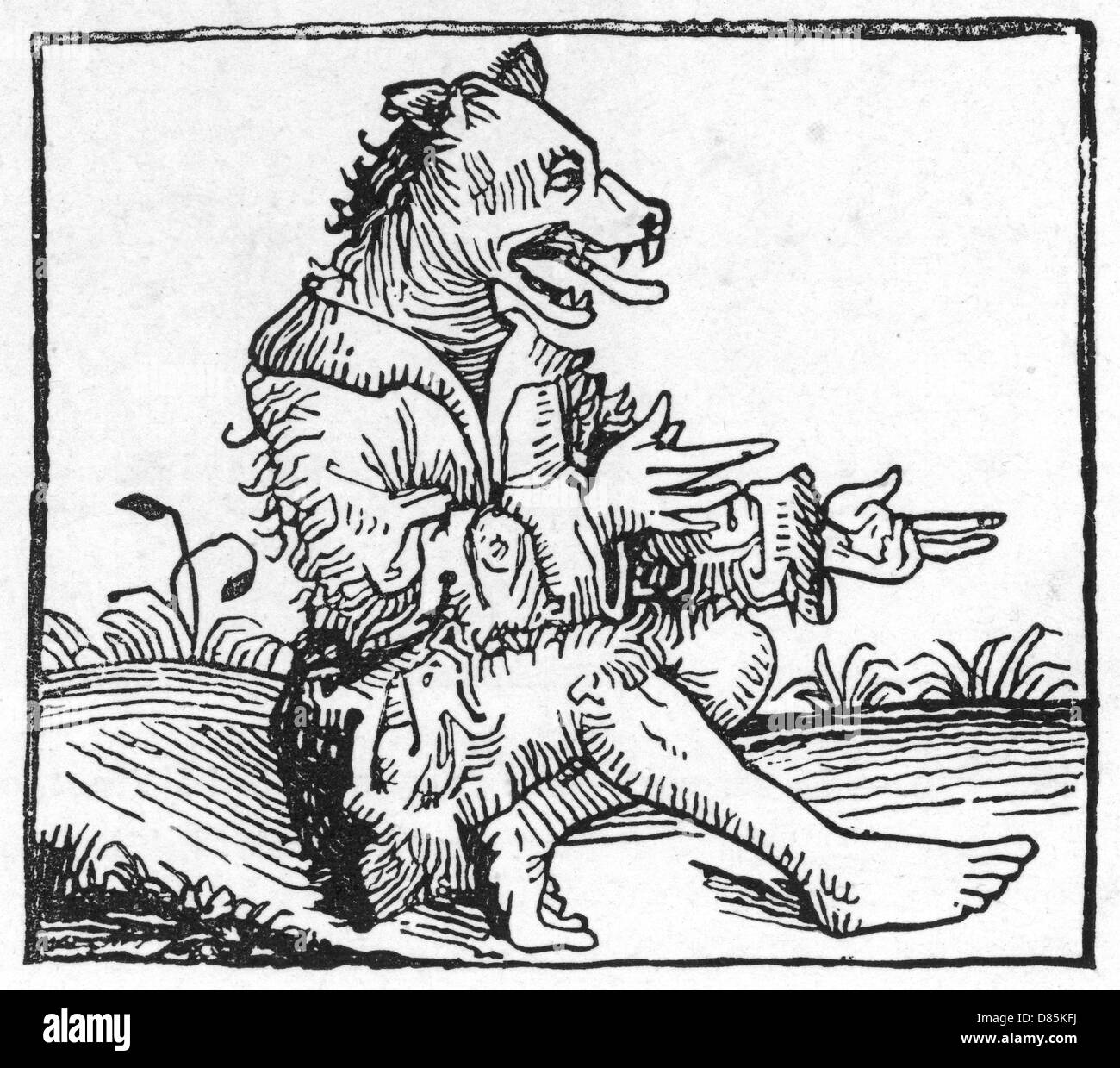 Wolfman ou Loupgarou Photo Stock Alamy