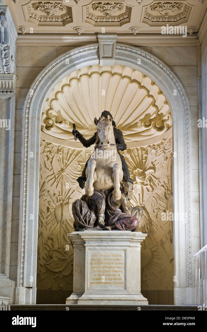 Palais royal de Turin Piémont Italie Banque D'Images