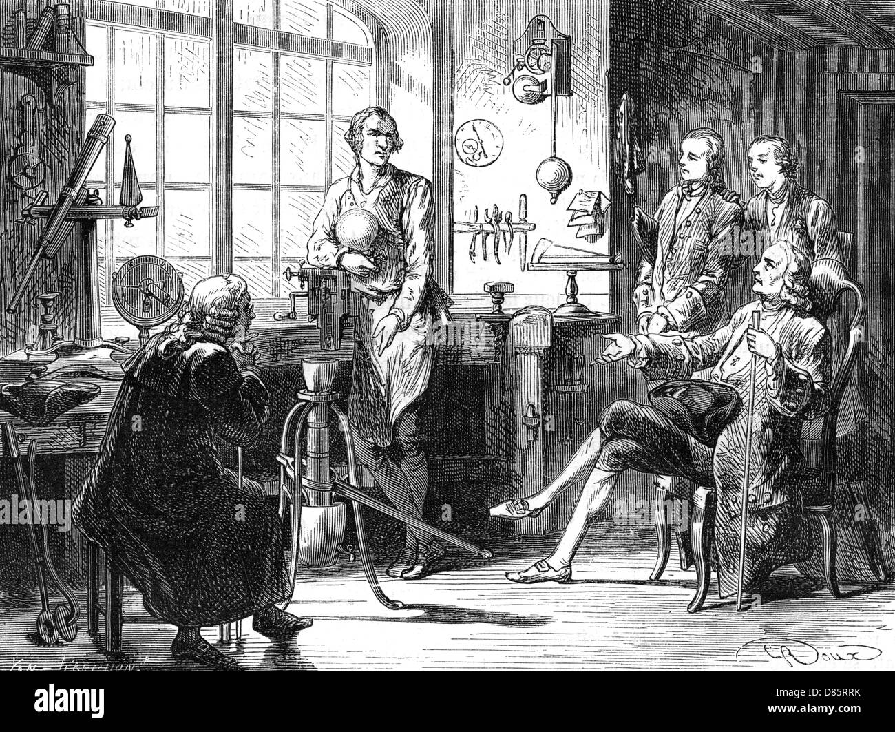 James Watt Banque D'Images