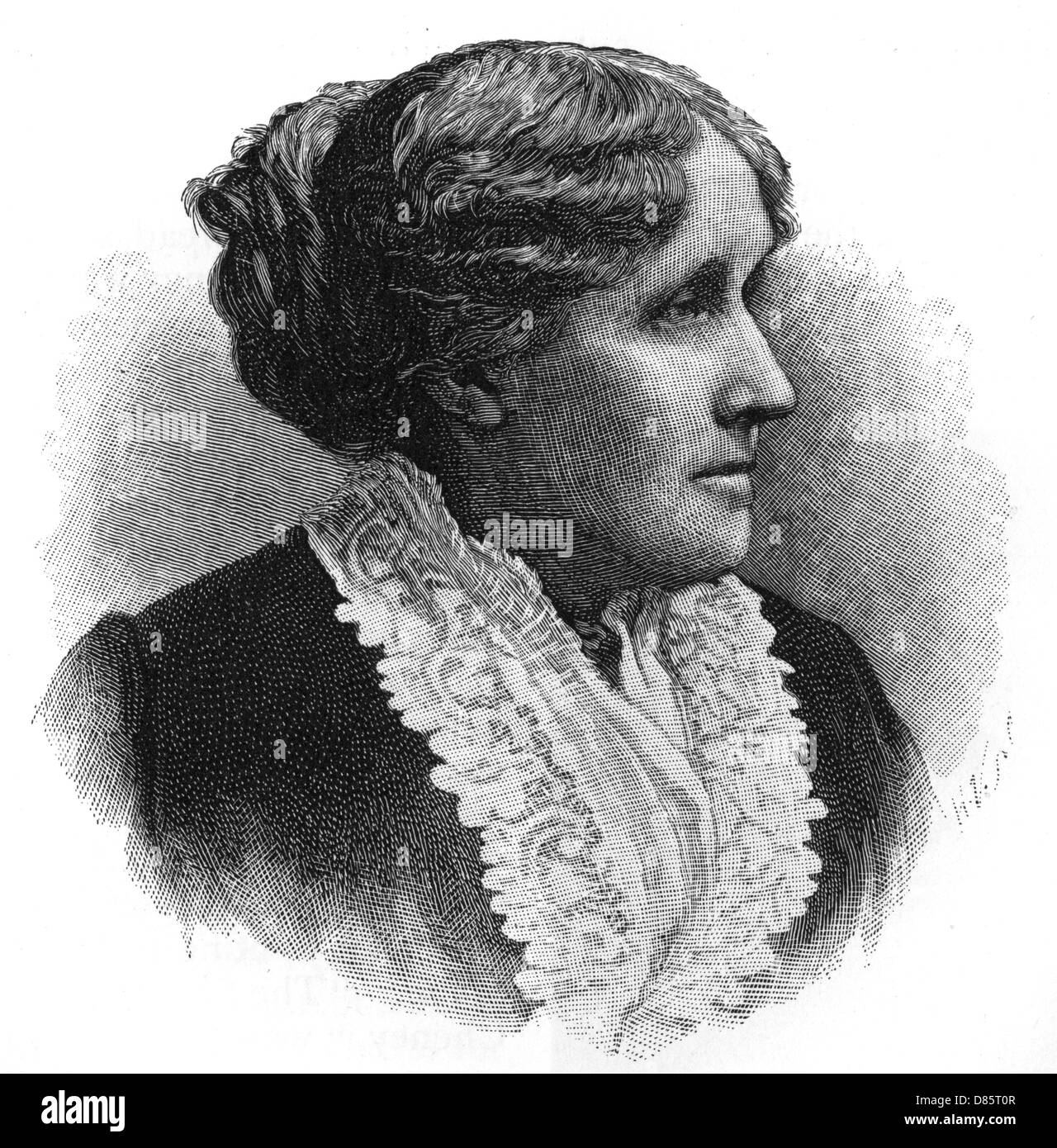 Louisa May Alcott Banque D'Images