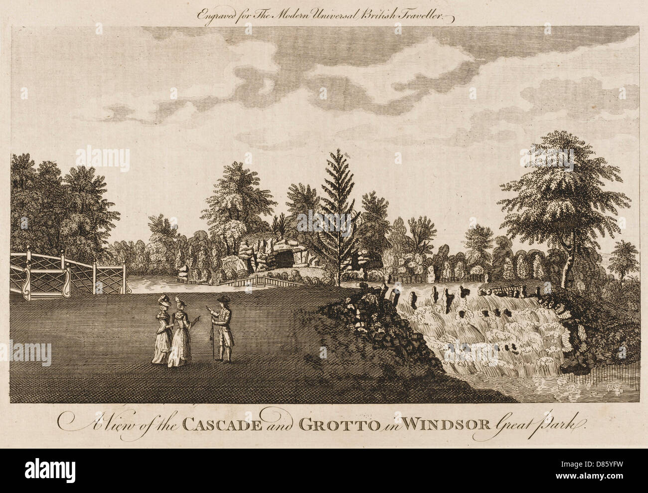 Windsor Great Park Banque D'Images