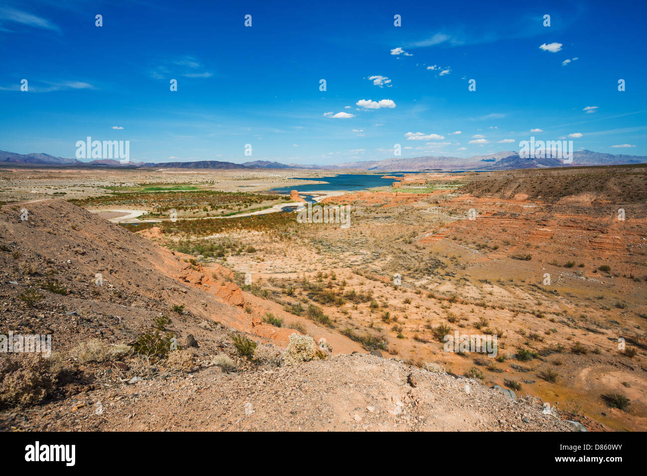 Il s'agit d'une image de Lake Mead, Nevada Banque D'Images