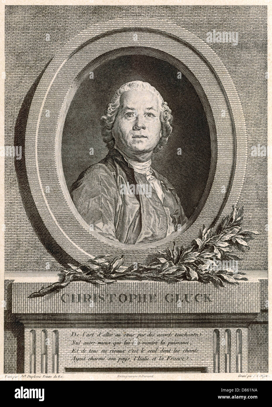 Ruck, Christoph Willibald Ritter von 1714 - 1787 Banque D'Images