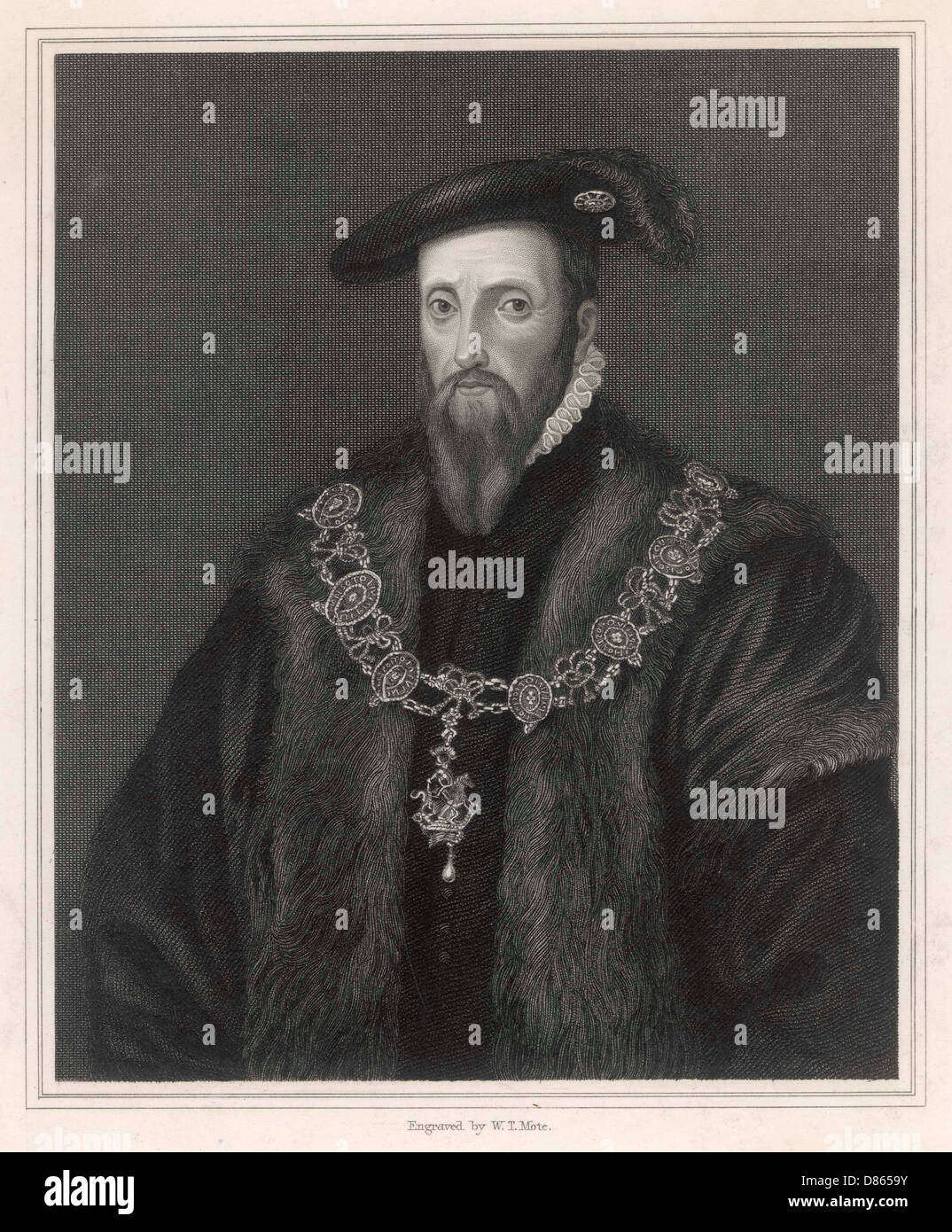 Edward Seymour, 1st duc de Somerset Banque D'Images