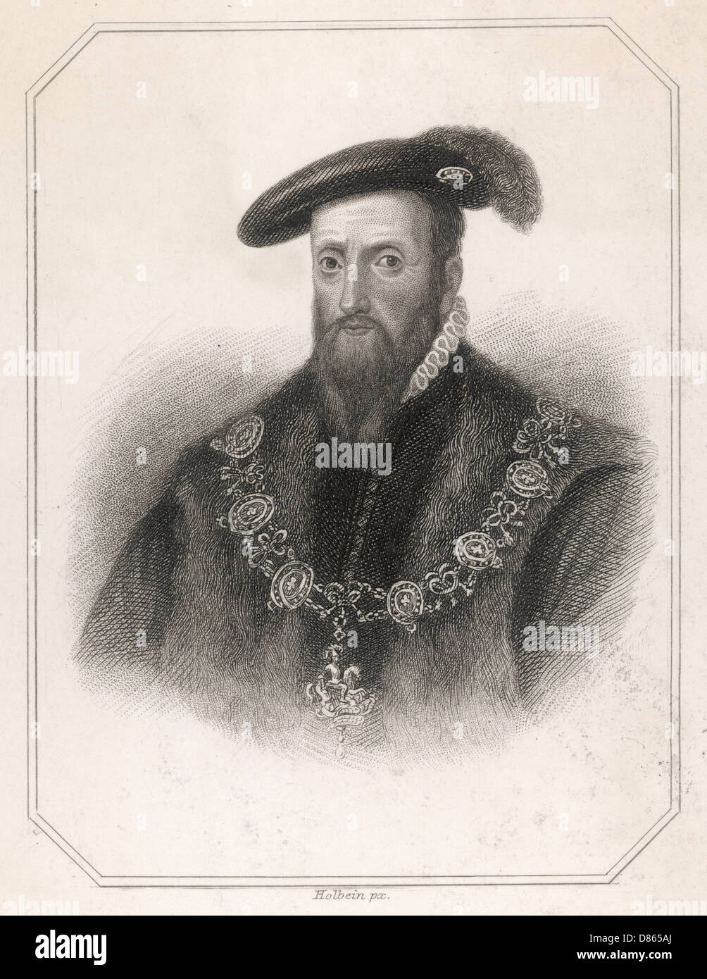 Edward Seymour, 1st duc de Somerset Banque D'Images