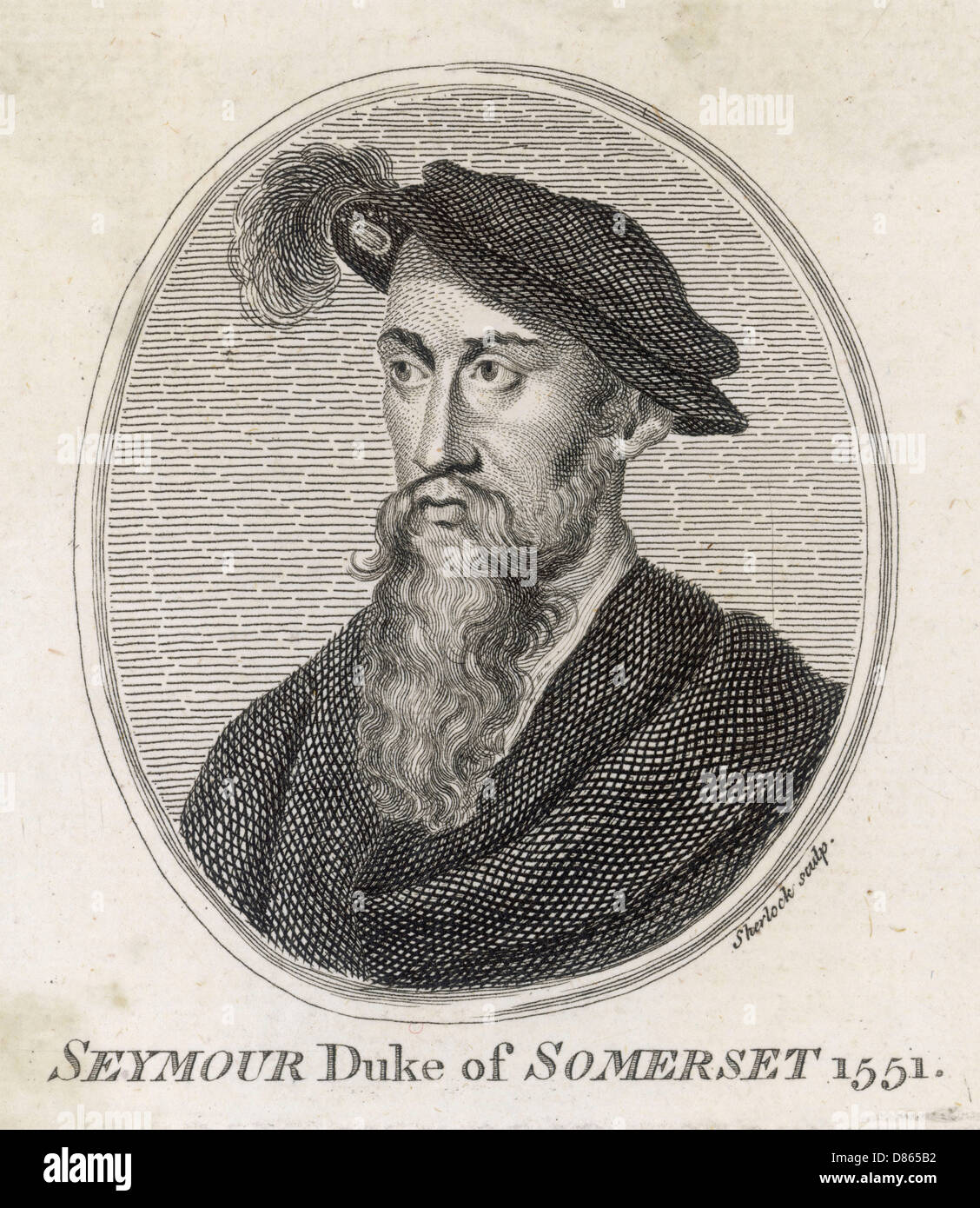 Edward Seymour, 1st duc de Somerset Banque D'Images