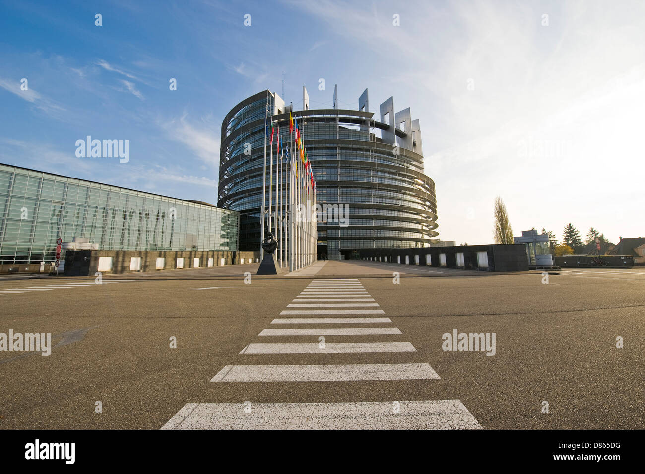 France Alsace Strasbourg Parlement européen Banque D'Images