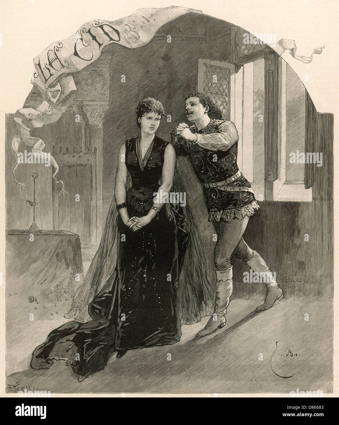 Pierre corneille le cid Banque de photographies et d’images à haute