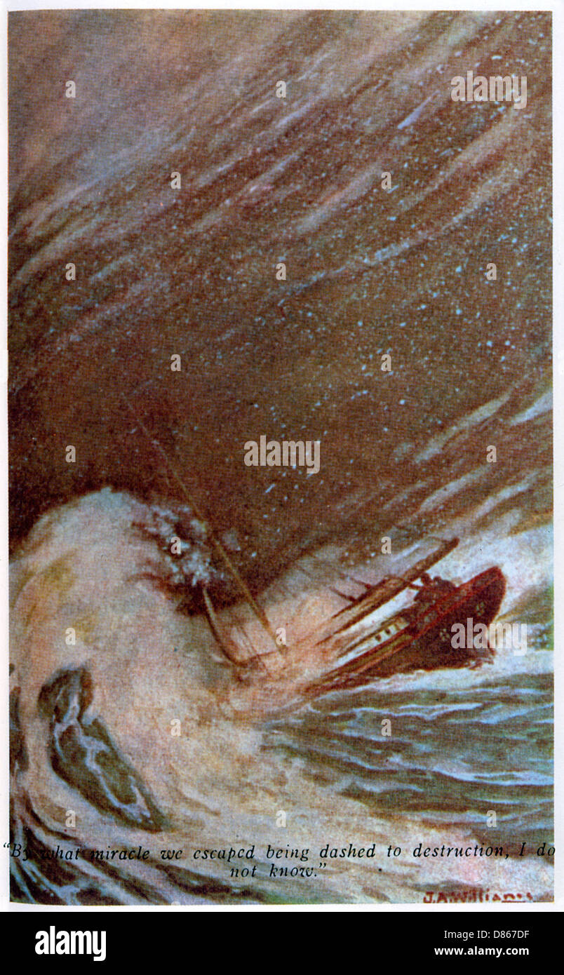 La Terre creuse Banque D'Images