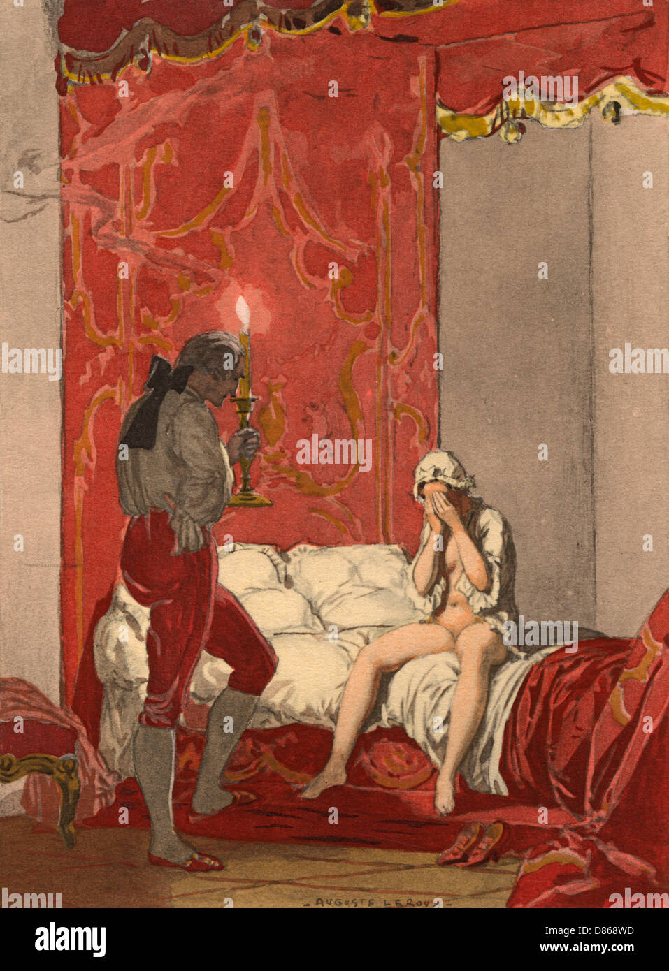 CASANOVA/LEROUX/VICTORIN Banque D'Images