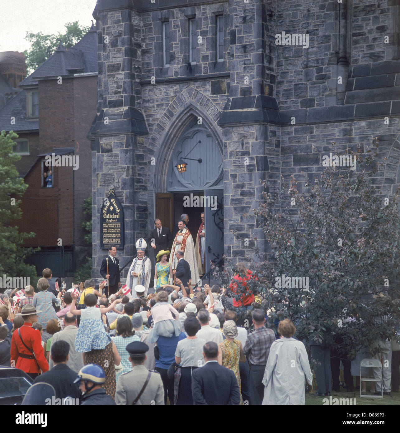 Queen Elizabeth II, tournée du Canada 1967 Banque D'Images