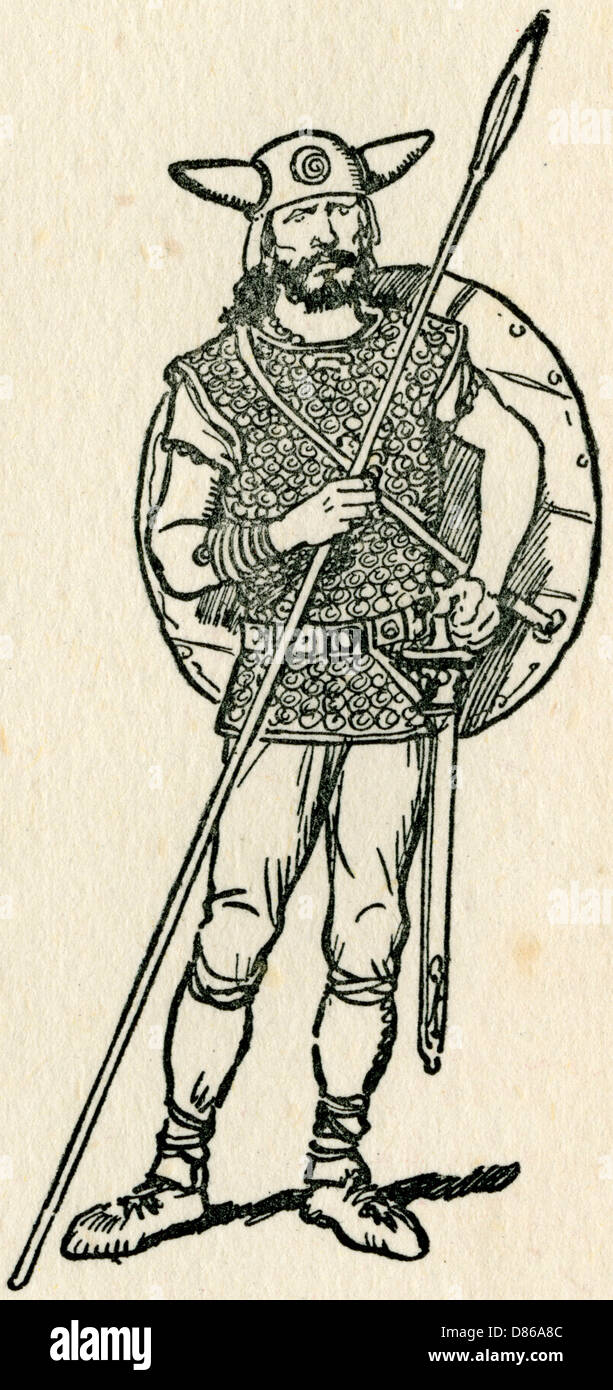 Un soldat anglais Banque D'Images