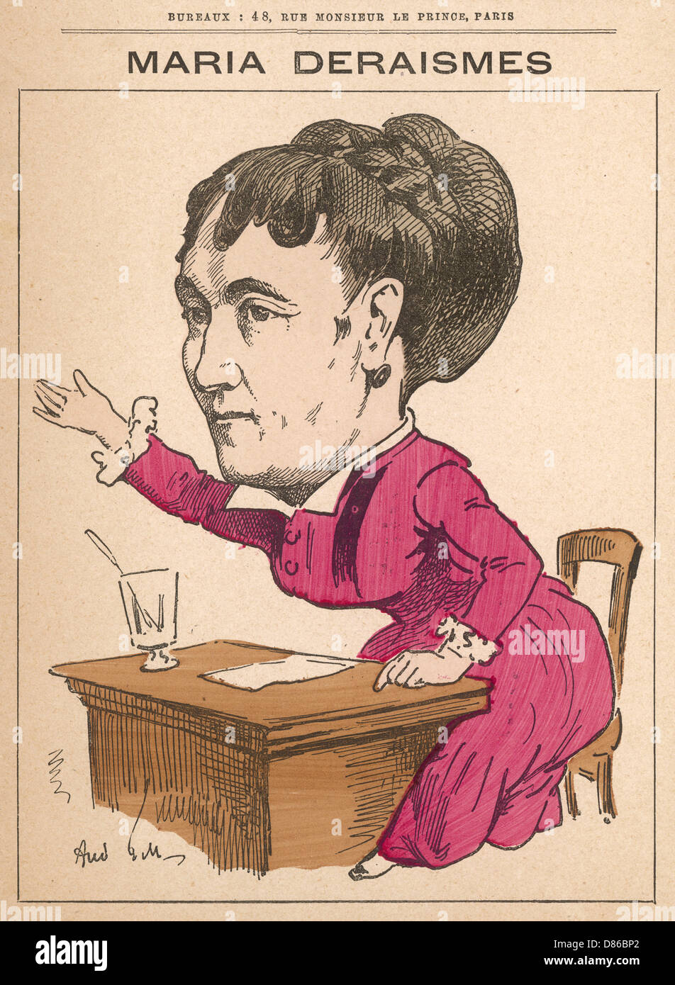 MARIA DERAISMES Banque D'Images