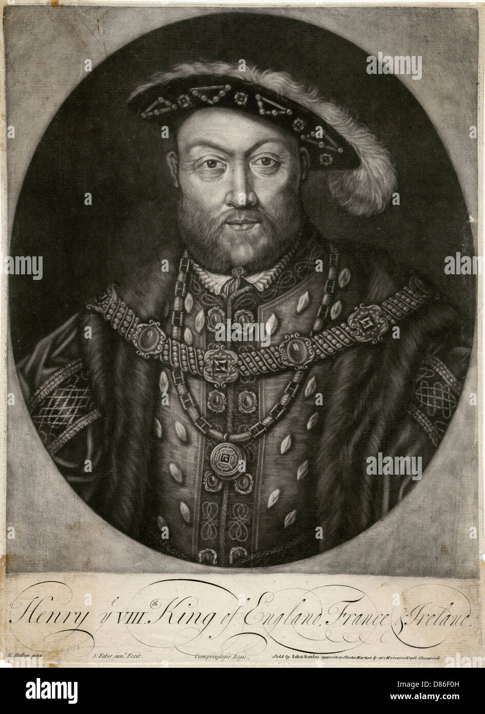 Le roi Henry Viii Banque D'Images