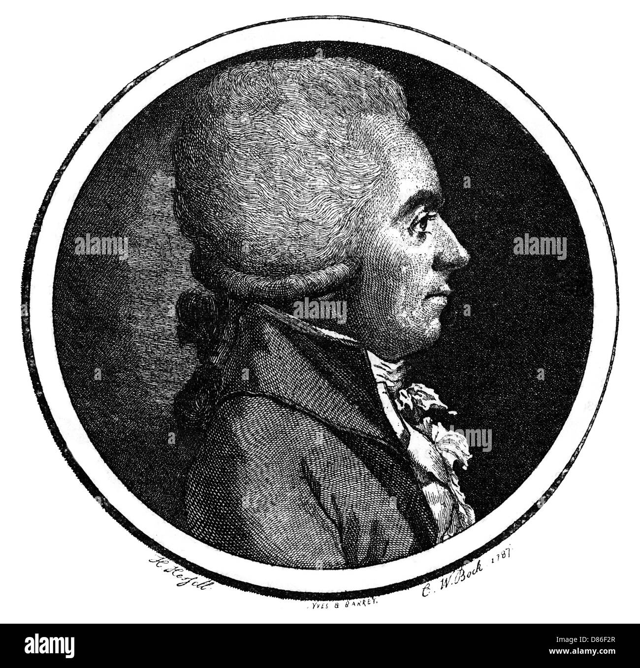 Jean-Pierre Blanchard Banque D'Images