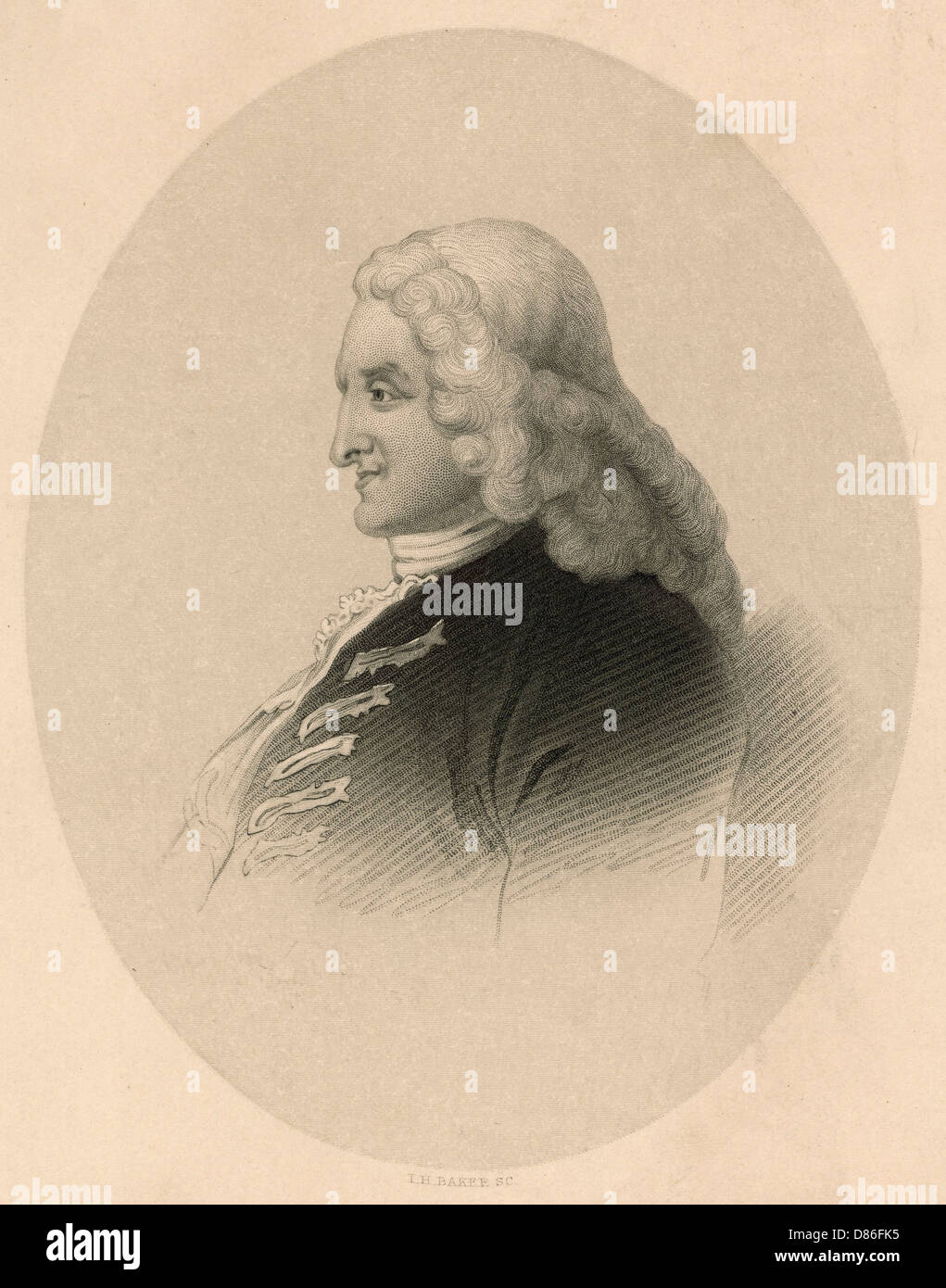 Henry Fielding Banque D'Images