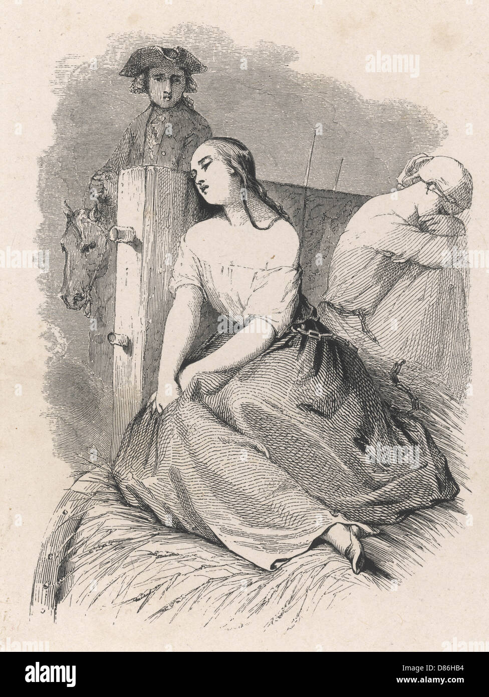 LESCAUT PREVOST/MANON Banque D'Images