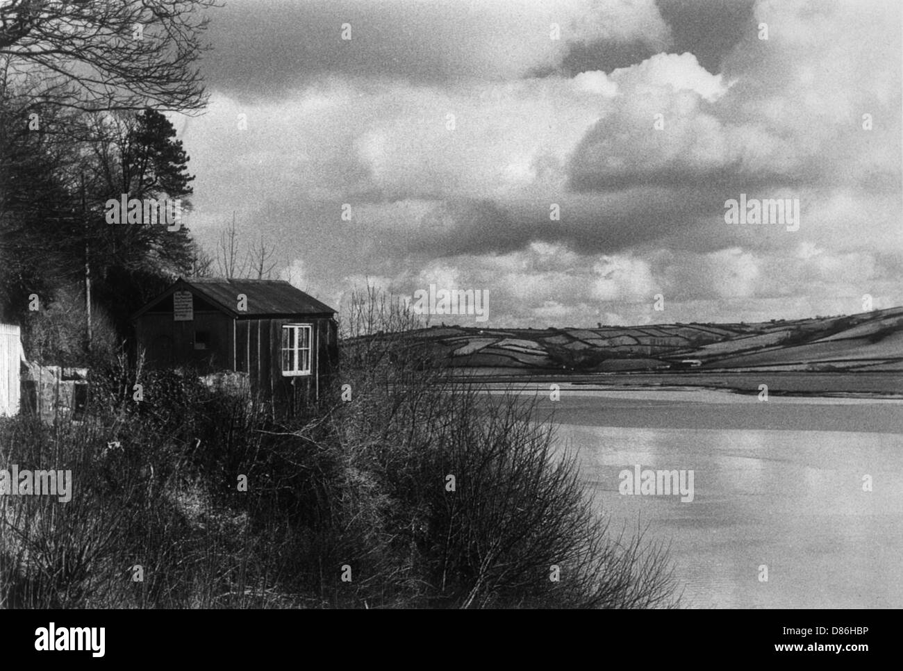 Dylan Thomas - Boathouse - Laugharne, pays de Galles Banque D'Images