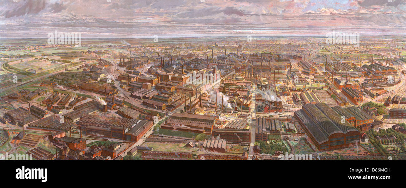 Œuvres de Krupps Banque D'Images