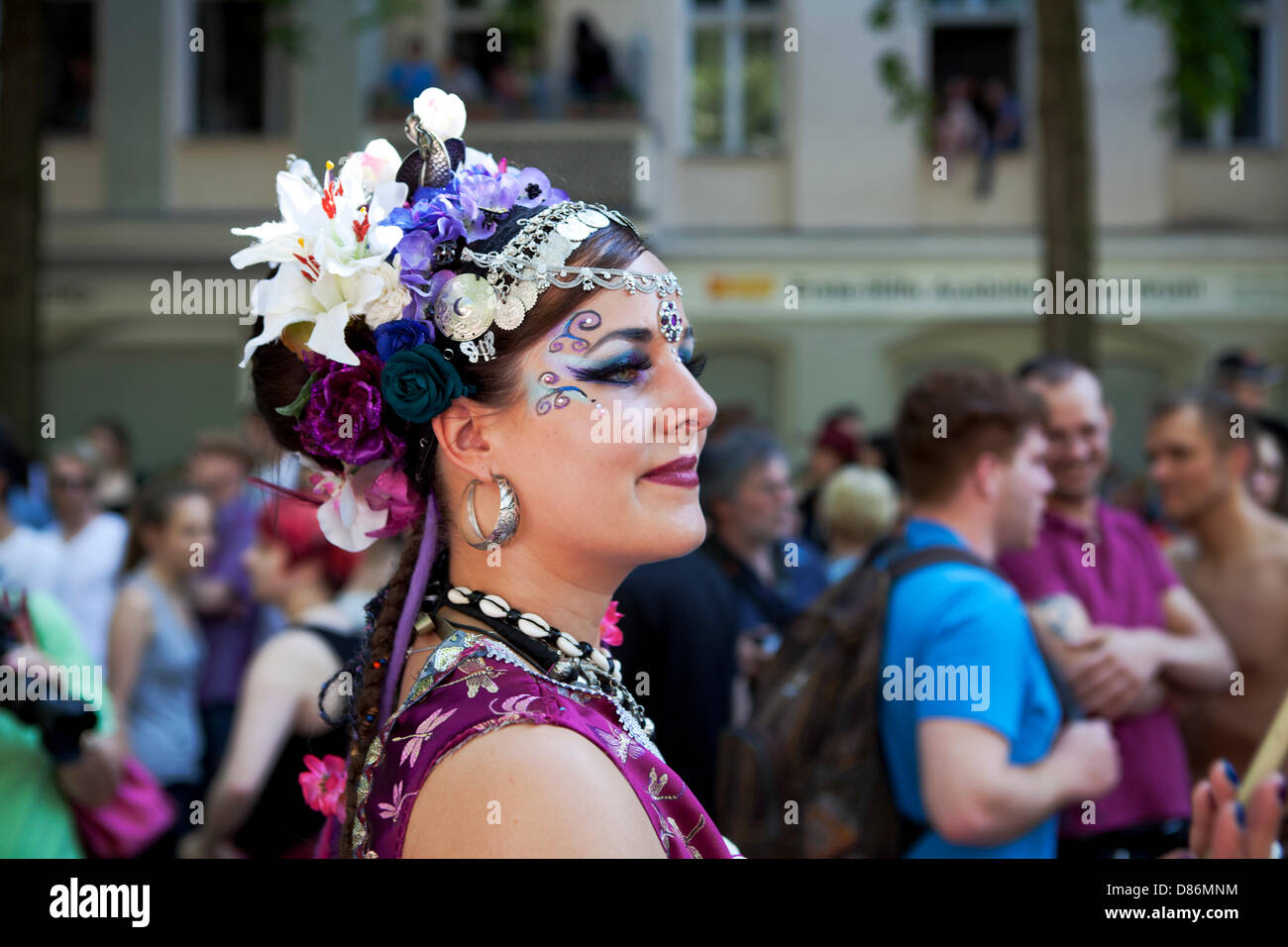 Berlin, Allemagne. 19 mai 2013. Karneval der Kulturen - carnaval annuel et fête de rue dans la capitale allemande Berlin. Credit : Rey T. Byhre / Alamy Live News Banque D'Images