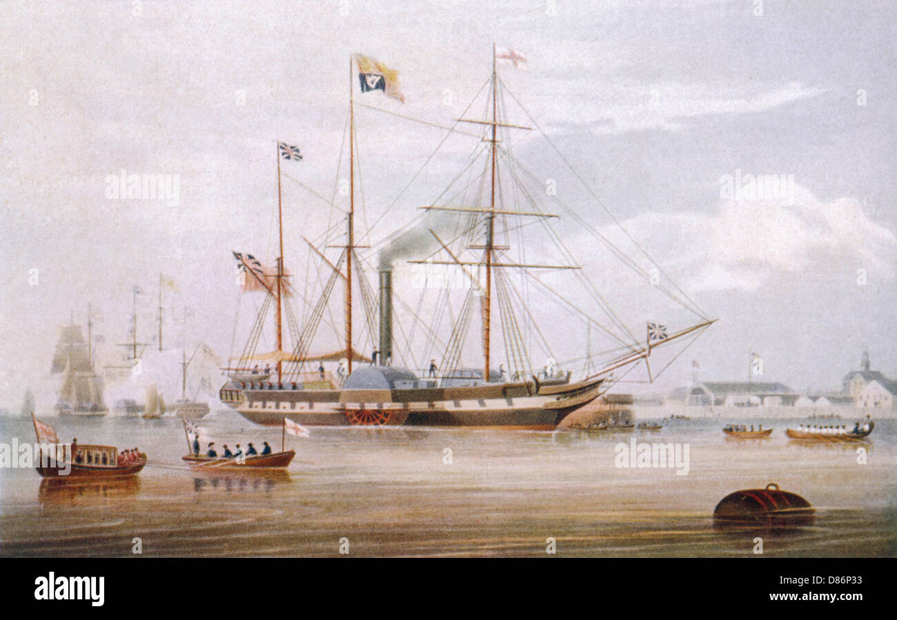 VICTORIA/ALBERT/TRIDENT Banque D'Images