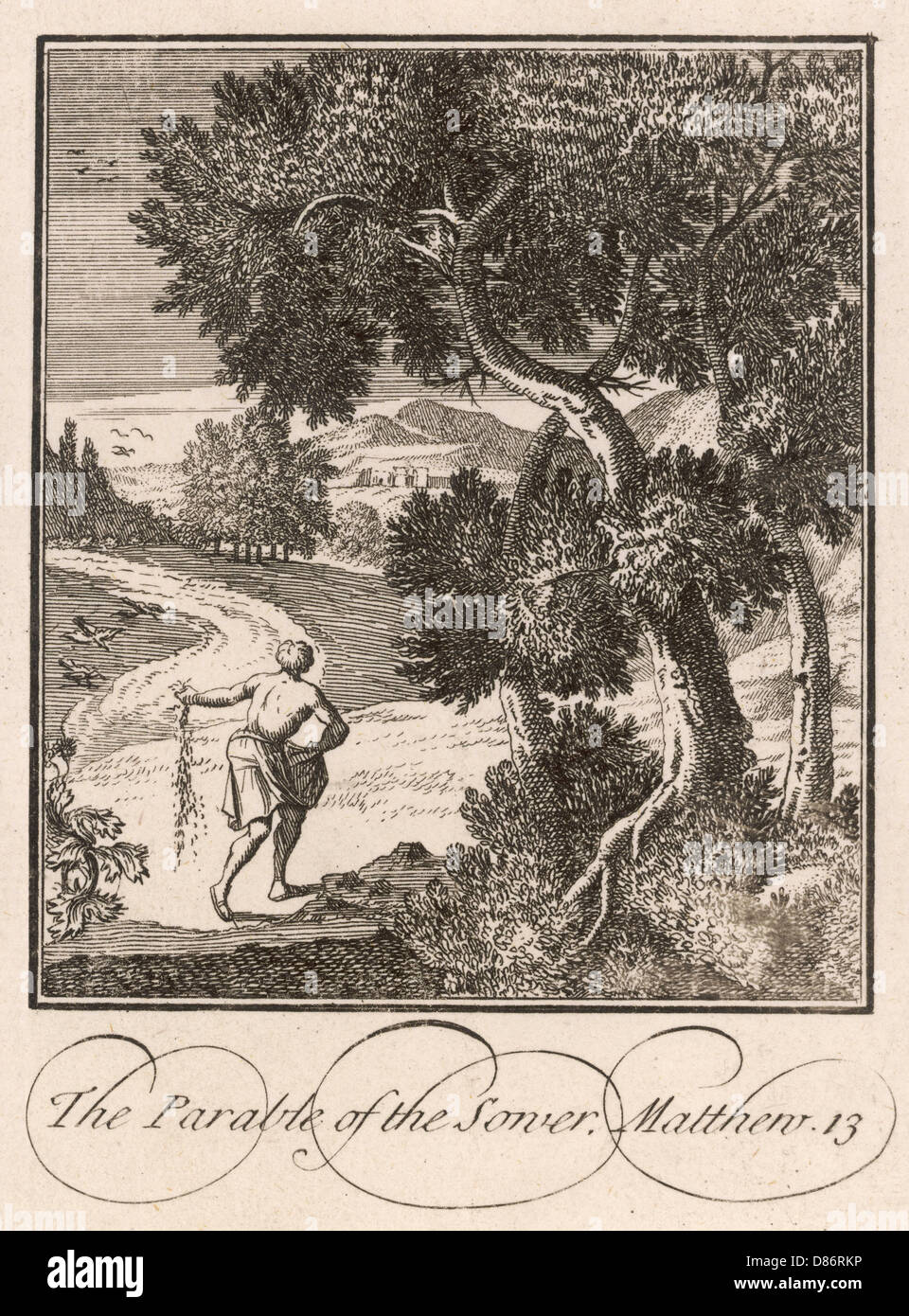 PARABOLE DE LA SOWER Banque D'Images