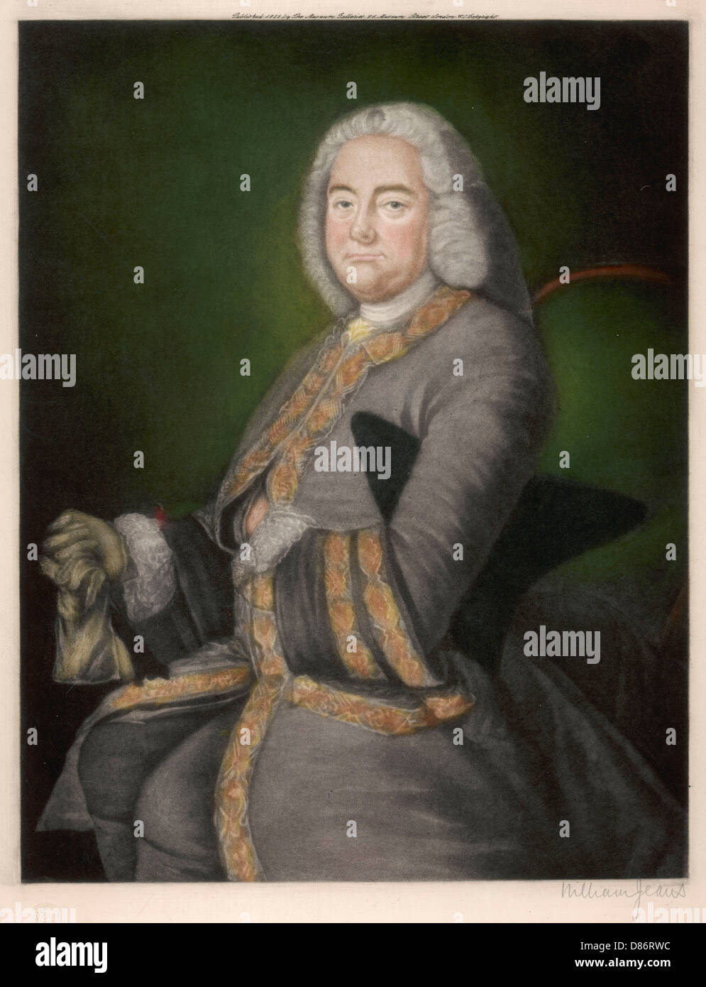 GEORGE FREDERIC HANDEL Banque D'Images