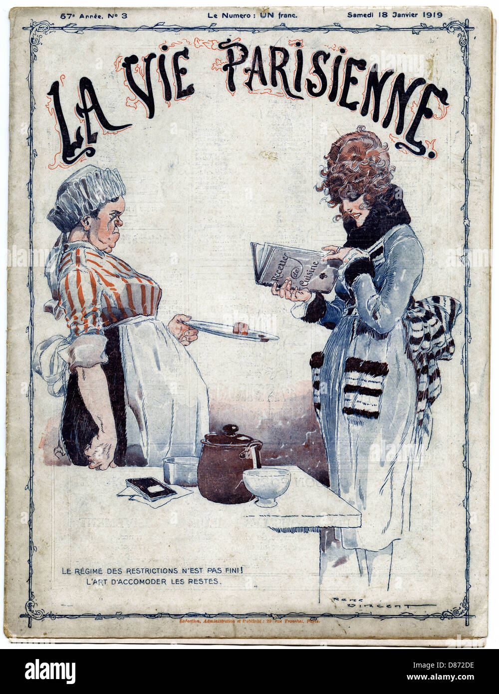 Les restrictions ne sont pas terminées ! 1919 Banque D'Images