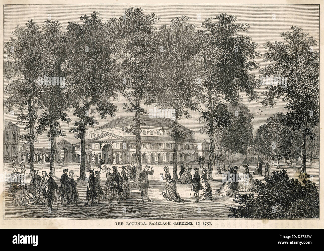 Ranelagh Gardens, Londres Banque D'Images