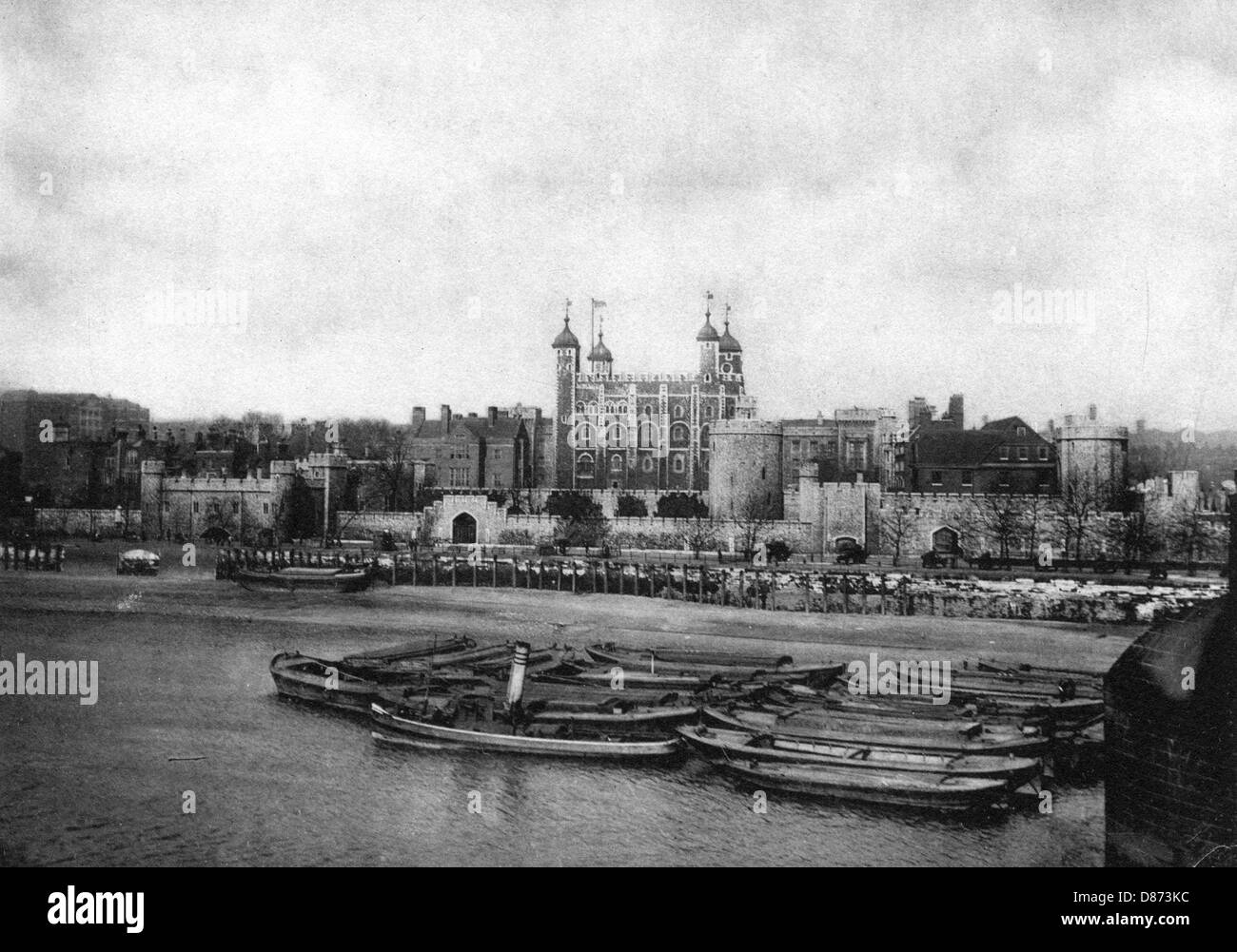 LONDRES/TOWER/1890/PHOTO Banque D'Images