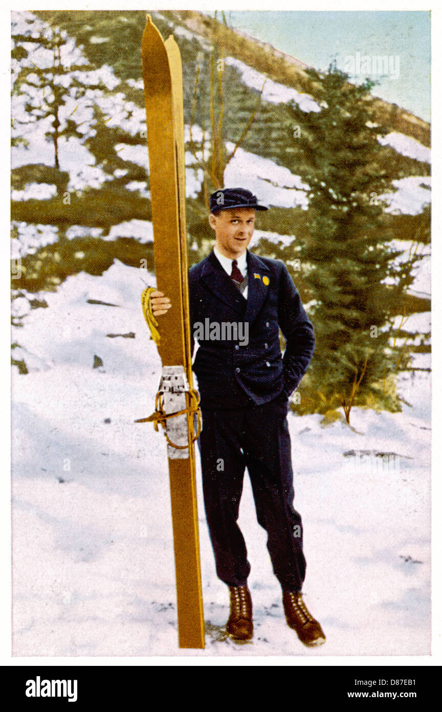 Jeux olympiques 1932 ski Banque de photographies et d’images à haute ...
