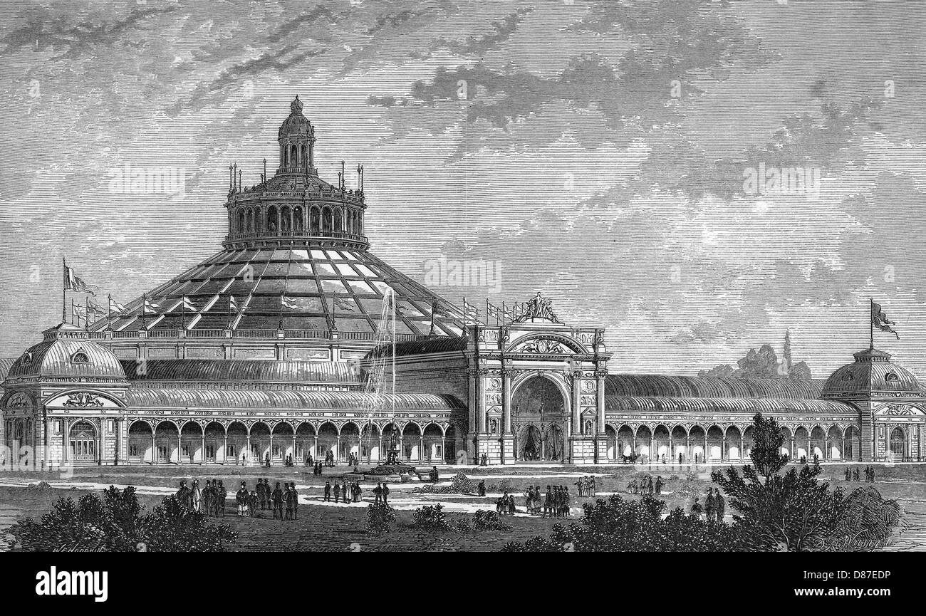 Exposition universelle de Vienne 1873 Banque D'Images