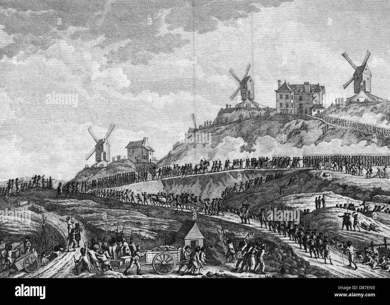 RÉVOLUTION FRANÇAISE 1789 Banque D'Images