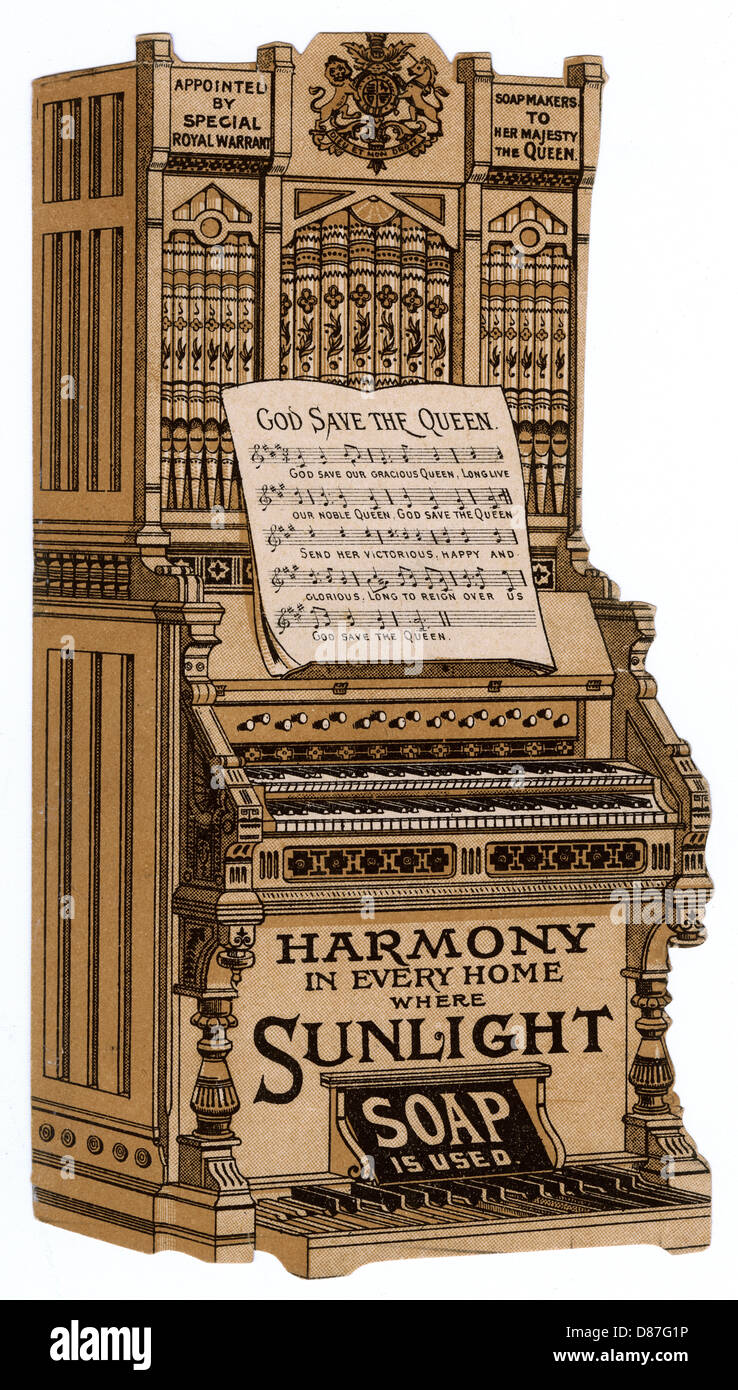 Dieu sauve la Reine Banque D'Images